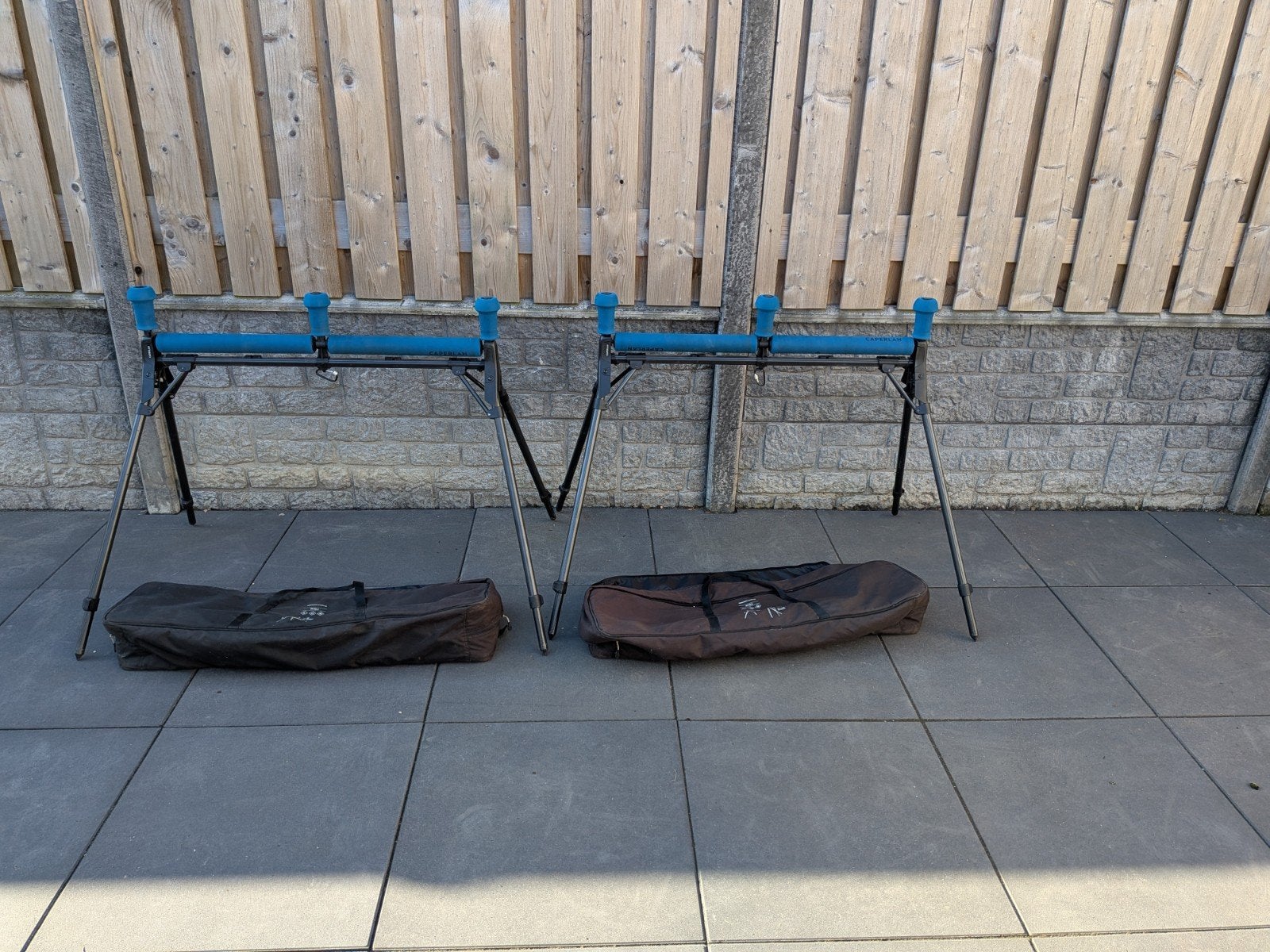 2x Decathlon dubbele afsteek rollers (PF PR-9) met tassen, Ophalen, Zo goed als nieuw, Overige typen
