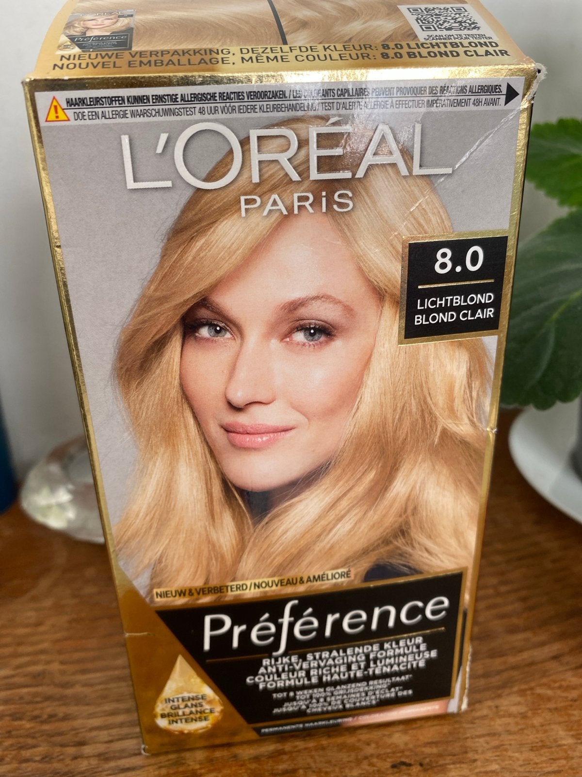 L'Oréal Paris Préférence 8.0 Lichtblond Haarverf, Ophalen of Verzenden, Nieuw, Overige typen