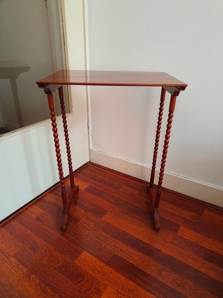Bijzettafeltje in jacobijnse stijl (jaren 20) in top staat, Huis en Inrichting, Tafels | Sidetables, Ophalen, Zo goed als nieuw