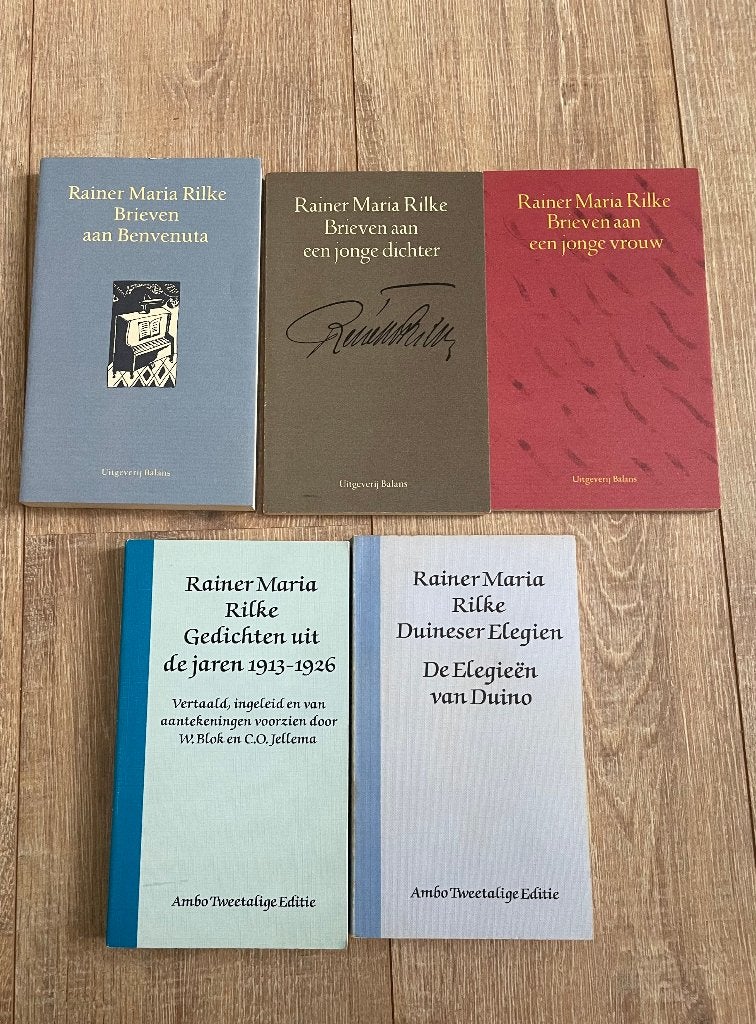 Rainer Maria Rilke – Set van 5 boeken, Ophalen, Gelezen, Rainer maria rilke