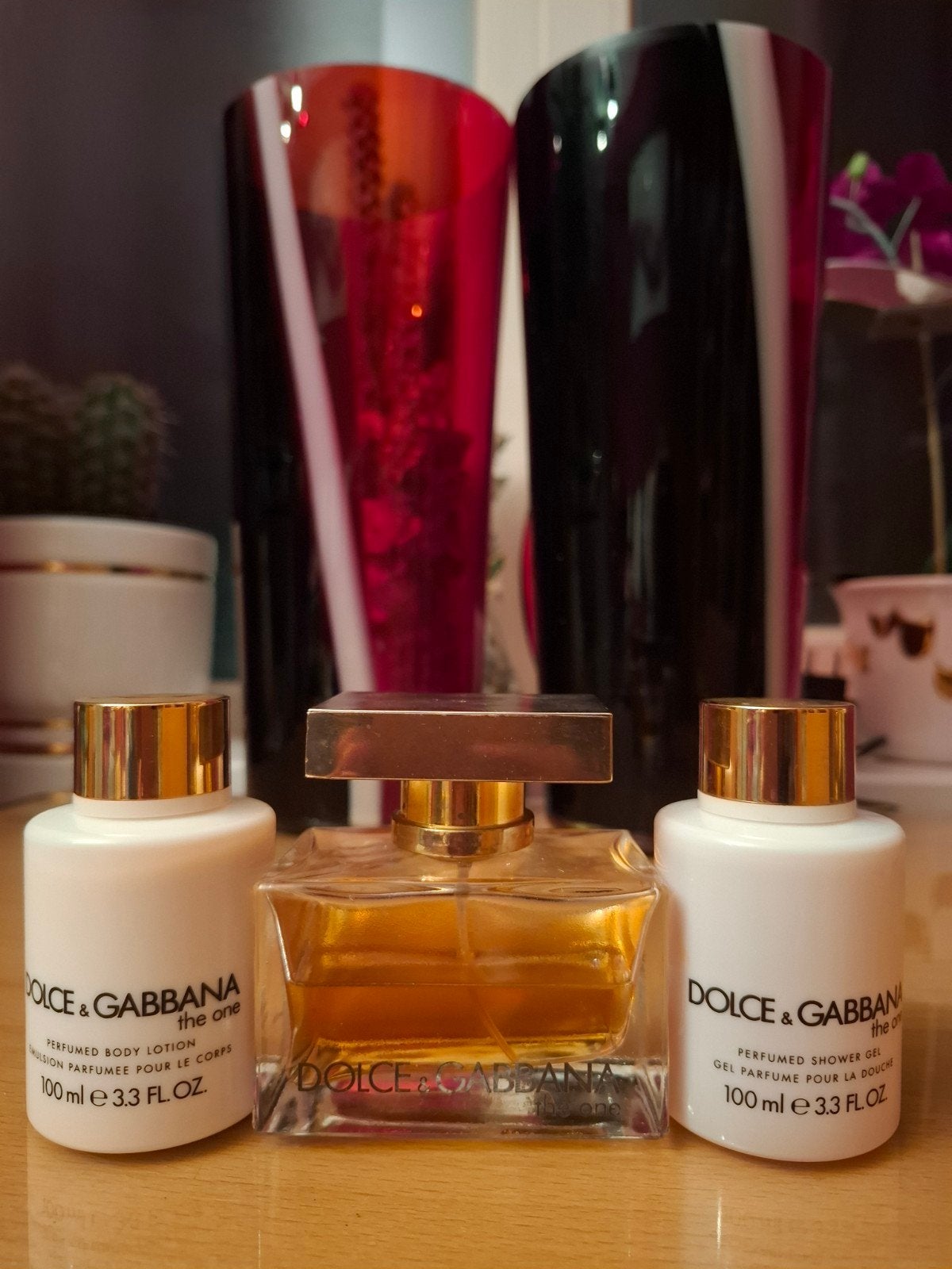 Dolce & Gabbana parfum bundel 75 ml+body lotion+shower gel, Verzenden, Nieuw