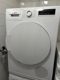 Bosch Serie 4 Wasdroger, Ophalen, 6 tot 8 kg, Gebruikt, Minder dan 85 cm