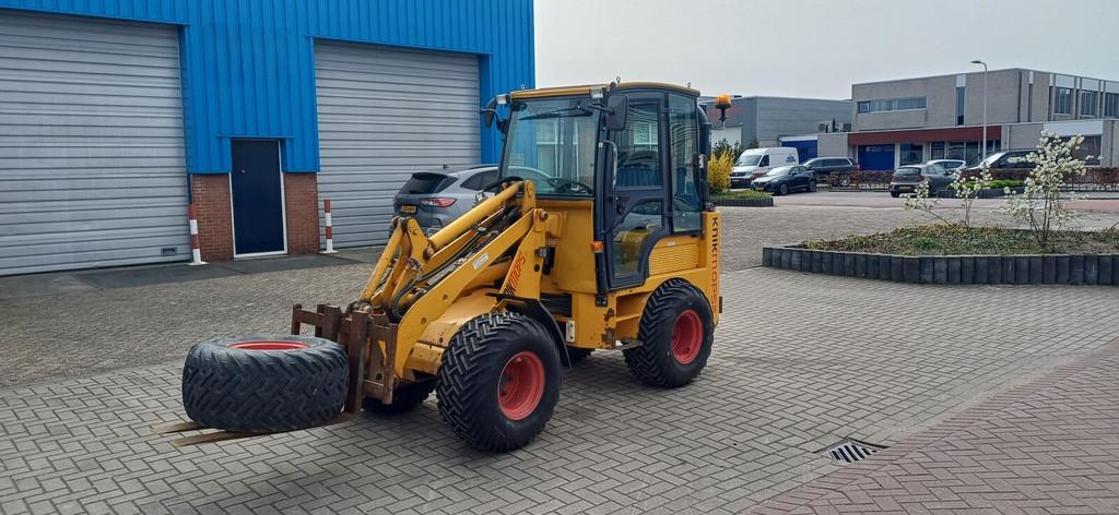 Knikmops KM 250 multifunctional loader, Wiellader of Shovel