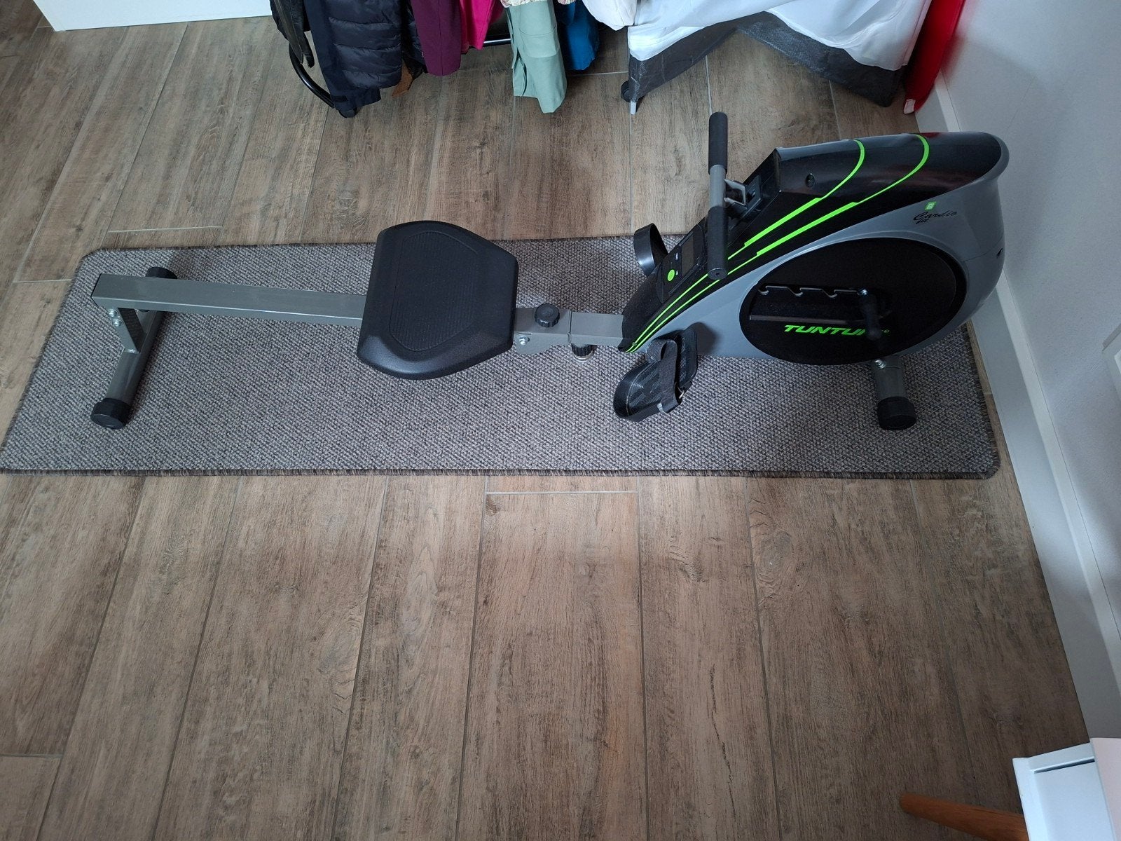 Tunturi Cardio Fit R20 Roeitrainer - Zo goed als nieuw, Ophalen, Benen, Zo goed als nieuw, Metaal