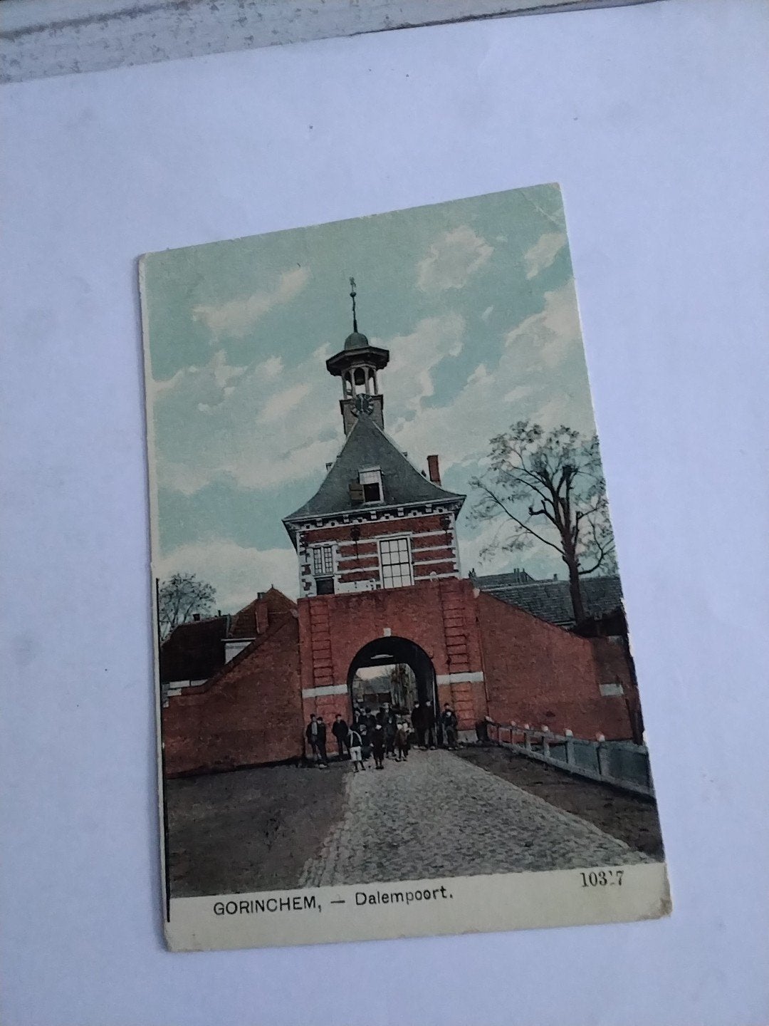 Oude Ansichtkaart Gorinchem - Dalempoort, Ophalen of Verzenden, Voor 1920, Gelopen, Zuid-Holland