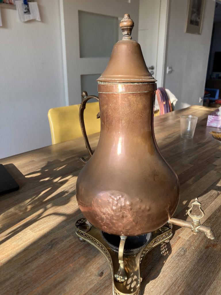 samovar / samovaar vintage, Ophalen of Verzenden, Koper