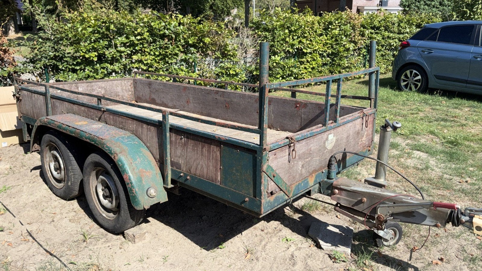 Alko geremde aanhanger 130x300 - 2000kg, Auto diversen, Ophalen, Gebruikt