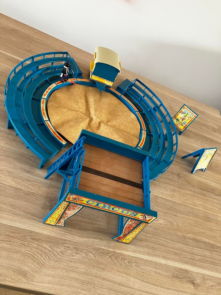 Vintage Playmobil Circus met Kassa en Figuur, Ophalen, Gebruikt, Jongen of Meisje