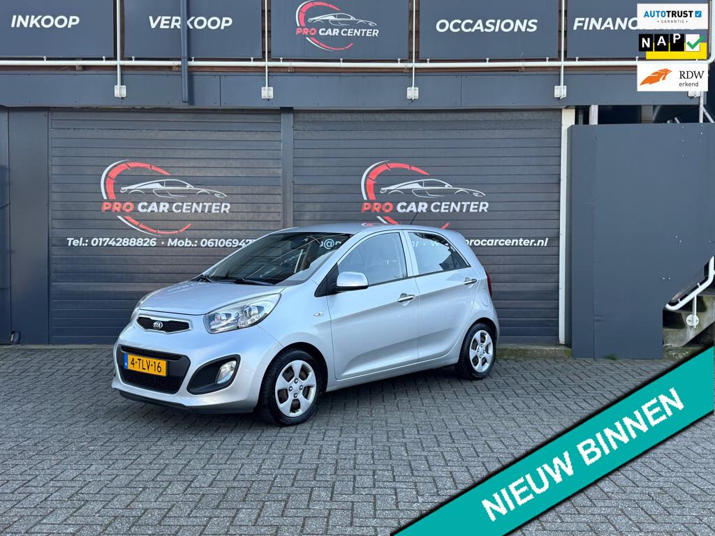Kia Picanto 1.0 CVVT BusinessLine AIRCO|EL.RAMEN|NAP|APK, Voorwielaandrijving, Euro 5, Stof, Gebruikt