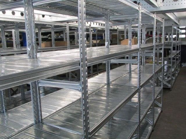 ‼️40m op voorraad, stellingkasten 250cm hoog, 60cm diep, Ophalen, Gebruikt