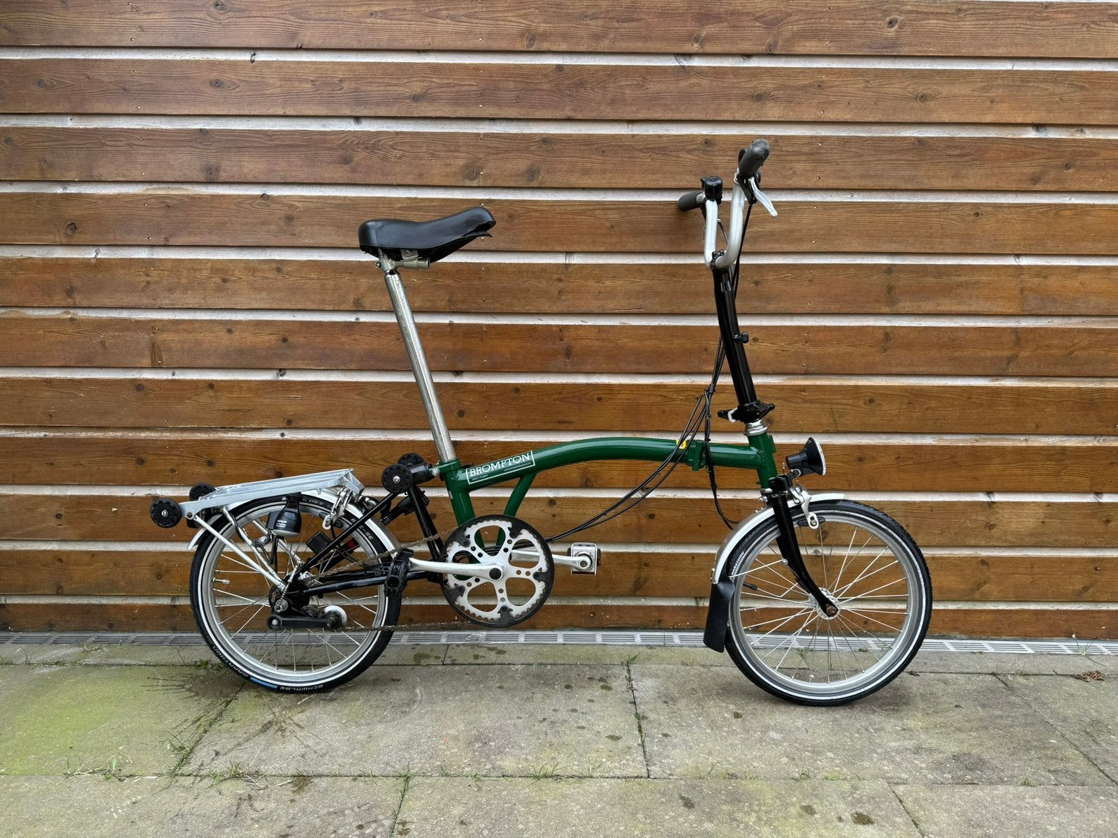 Nette Brompton vouwfiets, Fietsen en Brommers, Ophalen of Verzenden, Zo goed als nieuw, 16 tot 18 inch, Brompton