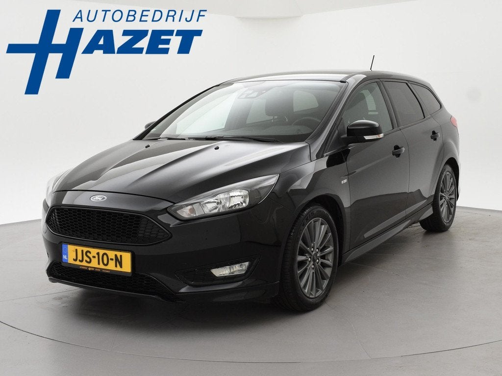 Ford Focus Wagon 1.5 ECOBOOST 182 PK ST-LINE + SONY AUDIO |, Stof, Euro 6, 4 cilinders, Zwart