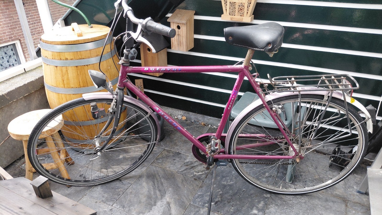 Batavus Apache met versnellingen, Ophalen, Velgrem, Versnellingen, Batavus