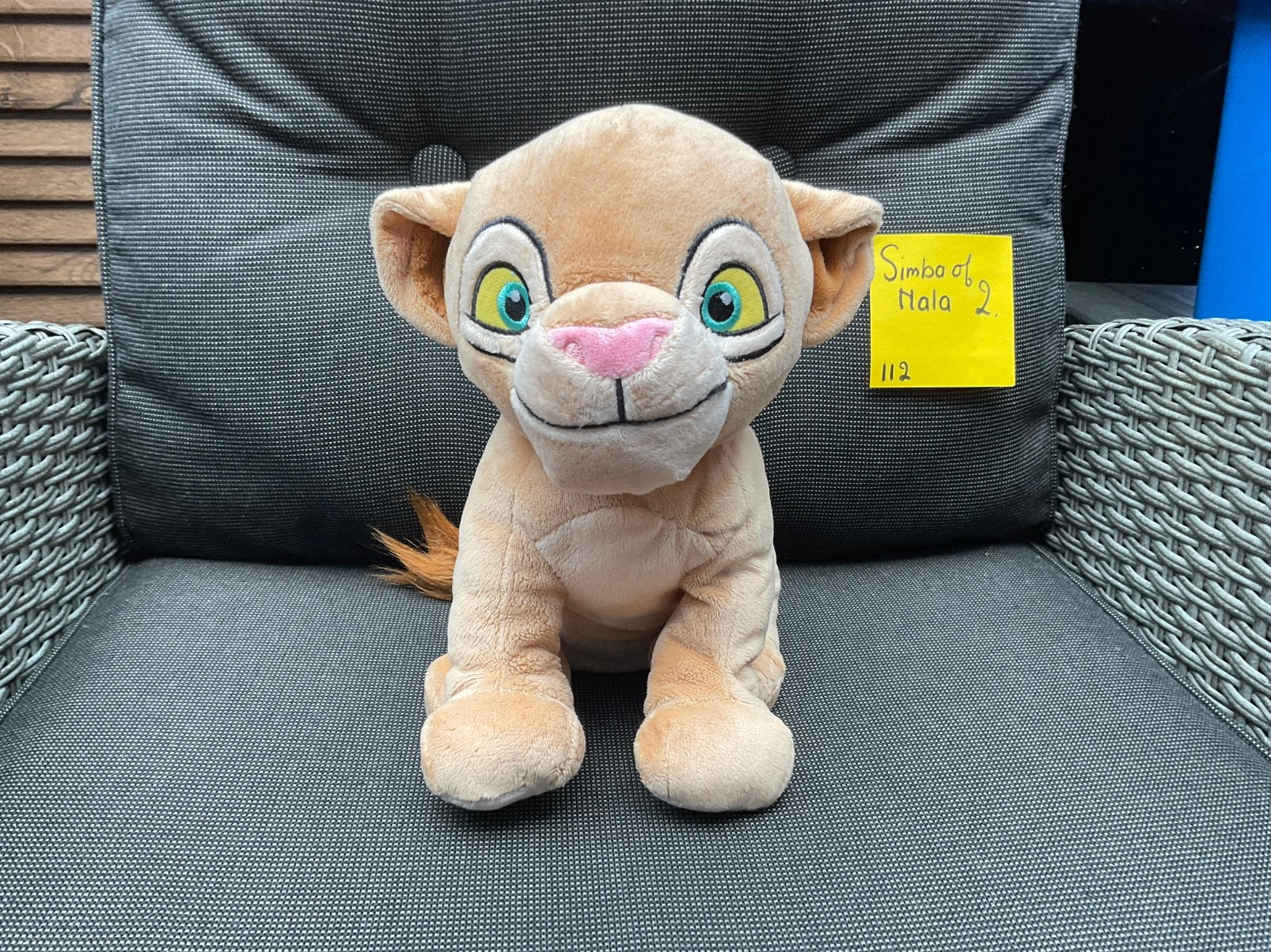 Zgan, staartje gerepareerd, Disney Lion King Simba of Nala, Ophalen, Zo goed als nieuw, Overige typen