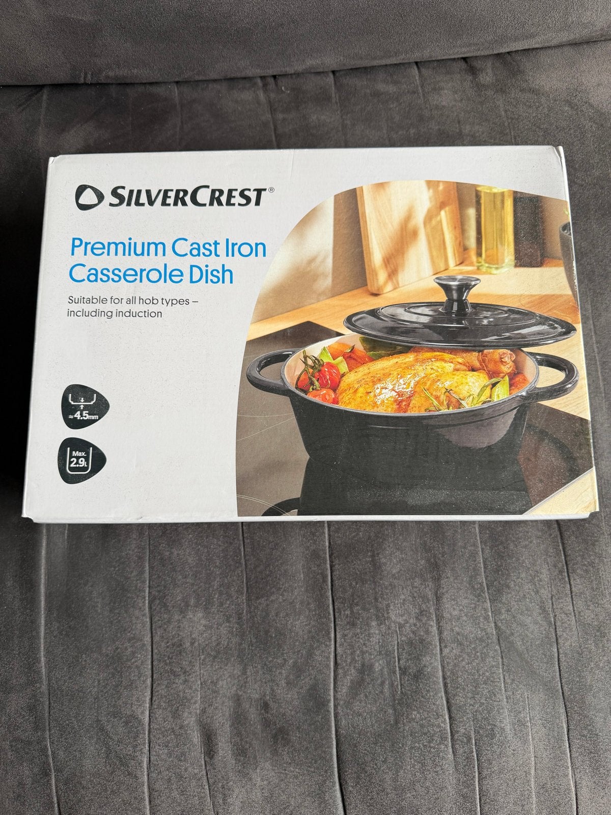 SilverCrest Premium Gietijzeren Braadpan - Nieuw, Ophalen, Nieuw, Geschikt voor inductie, Overige merken