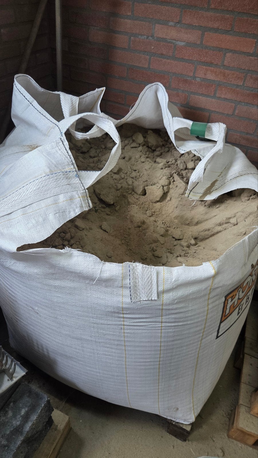 Zand in big bag, Tuin en Terras, Ophalen, Nieuw, Ophoogzand