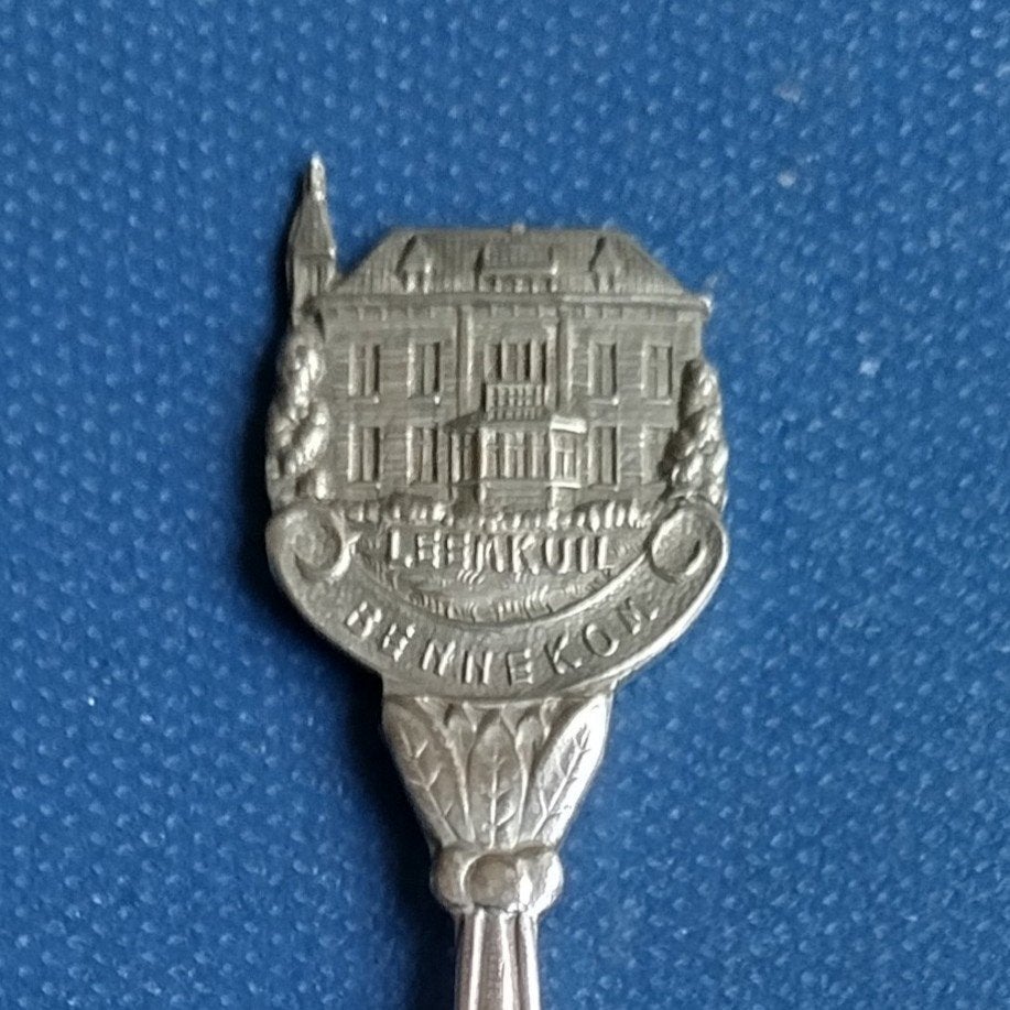 verzilverd lepeltje Leemkuil Bennekom (NIO 90), Ophalen of Verzenden