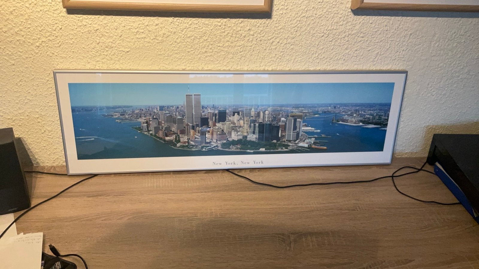 Panorama New York / Manhattan, professioneel ingelijst, Ophalen, Gebruikt, Foto of Poster, 50 – 75