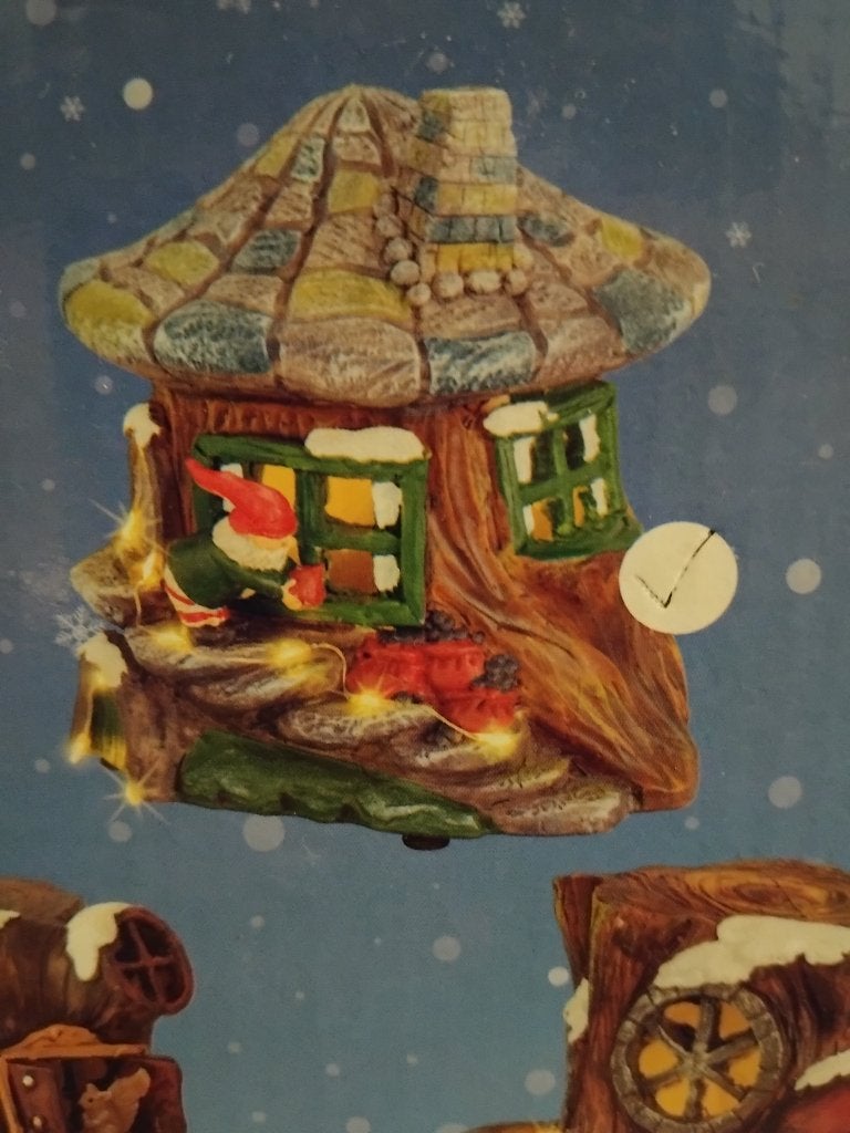 Lumineo christmas villages, Vintage, Nieuw, Kunststof, Ophalen of Verzenden
