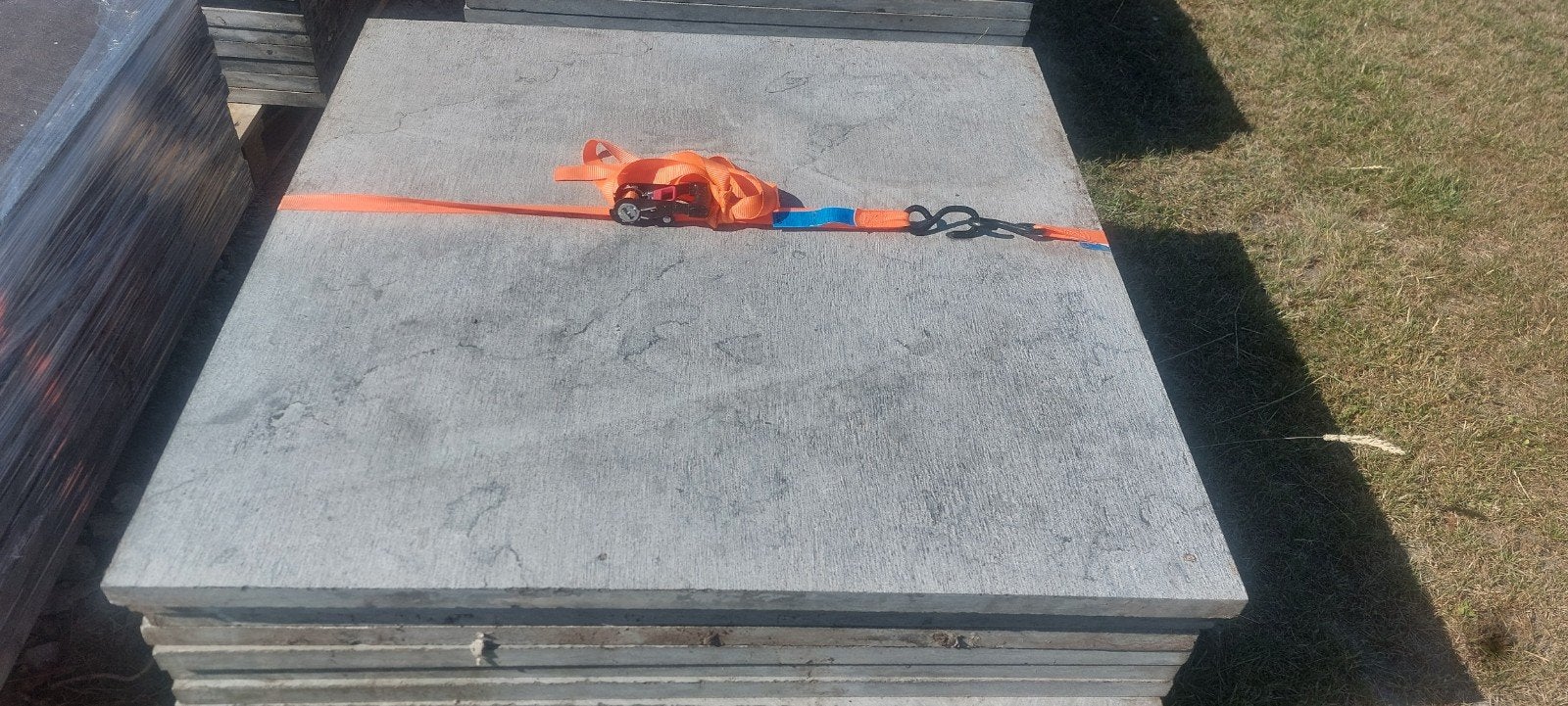 Nieuwe antislip terrastegels, Chinees hardsteen 120 m2., Ophalen, Nieuw, Terrastegels, Natuursteen