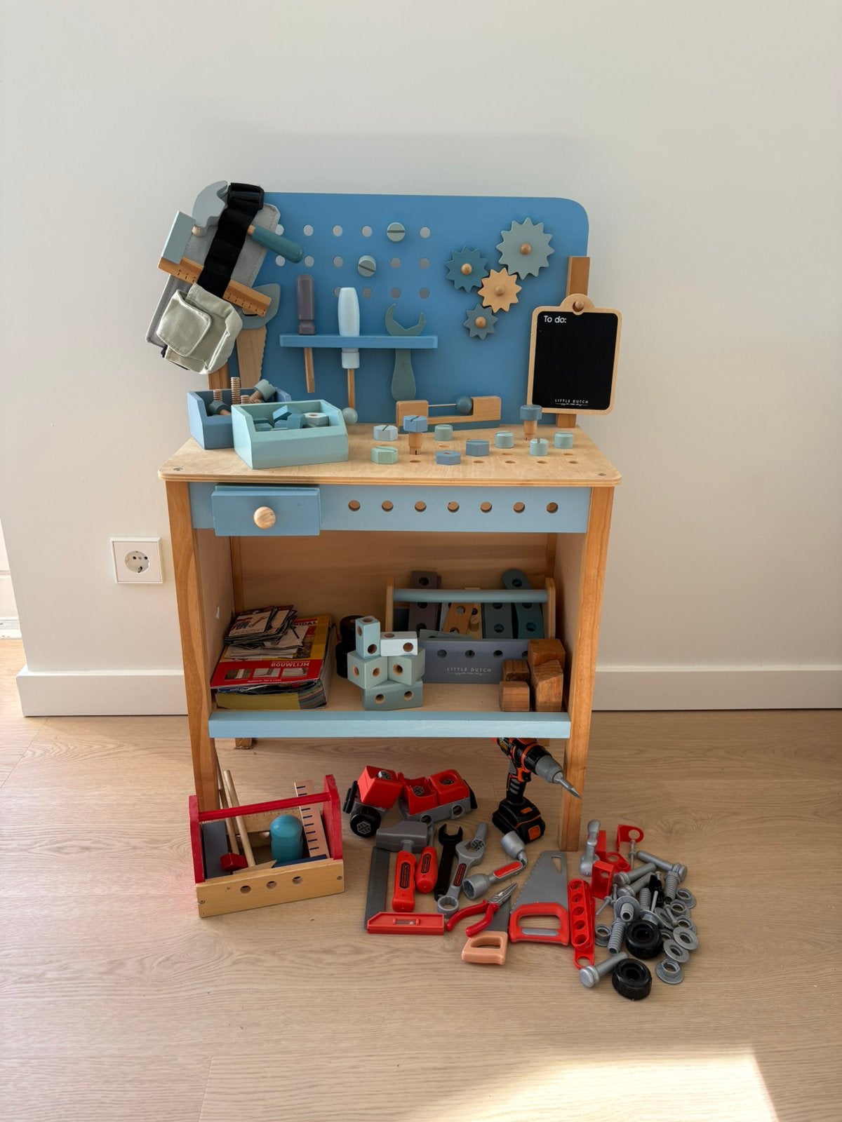 Werkbank Little Dutch en meer!, Kinderen en Baby's, Ophalen, Zo goed als nieuw