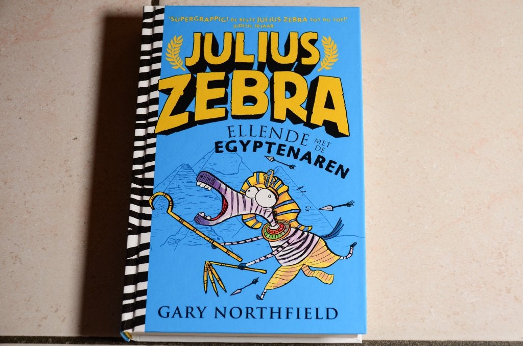 Julius Zebra Ellende met de Egyptenaren Gary Northfield dl 3, Ophalen of Verzenden, Zo goed als nieuw, Fictie algemeen