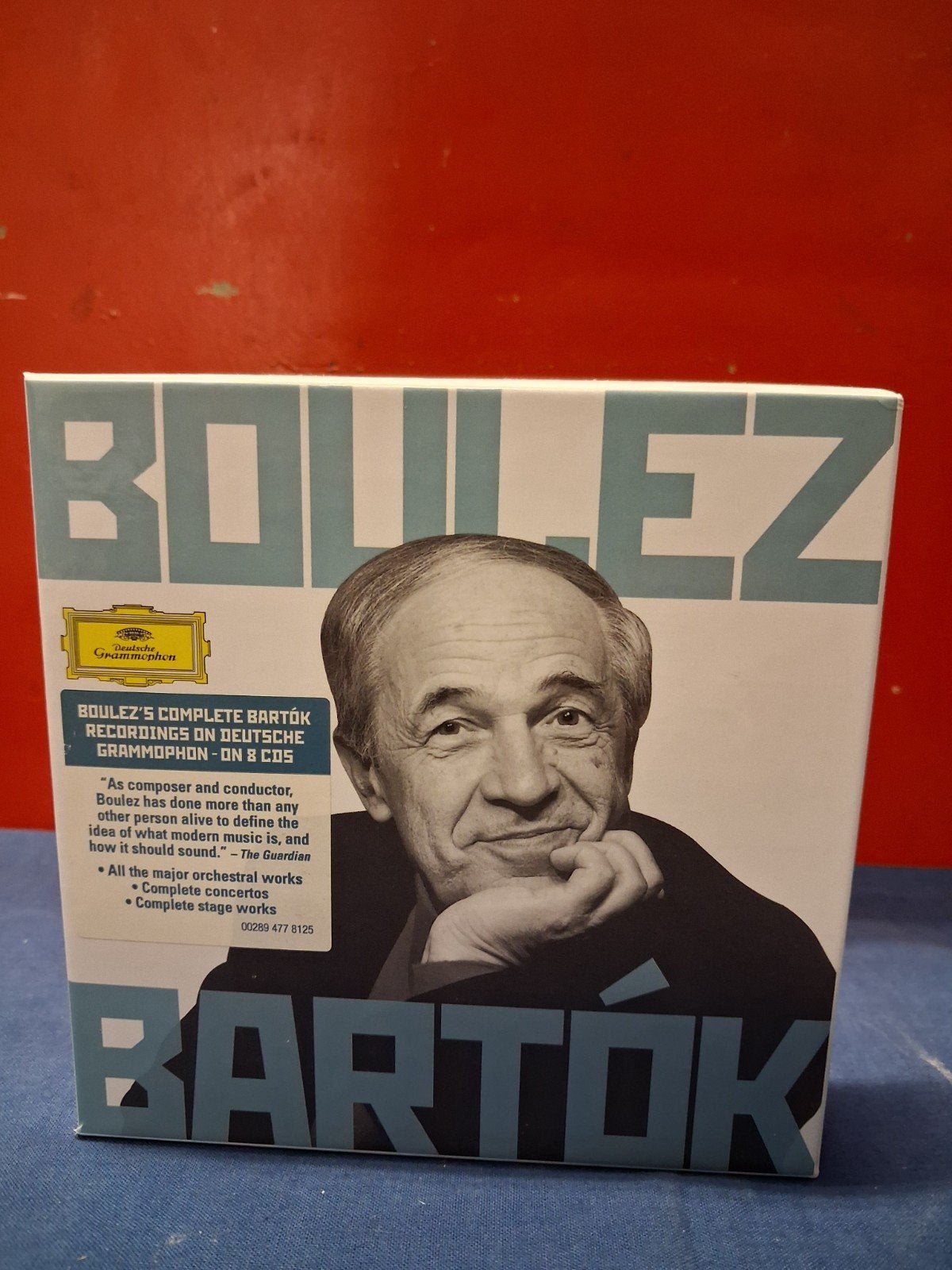 Pierre Boulez Bartók - Complete Recordings 8 CD Boxse, Ophalen of Verzenden, Modernisme tot heden, Zo goed als nieuw, Orkest of Ballet
