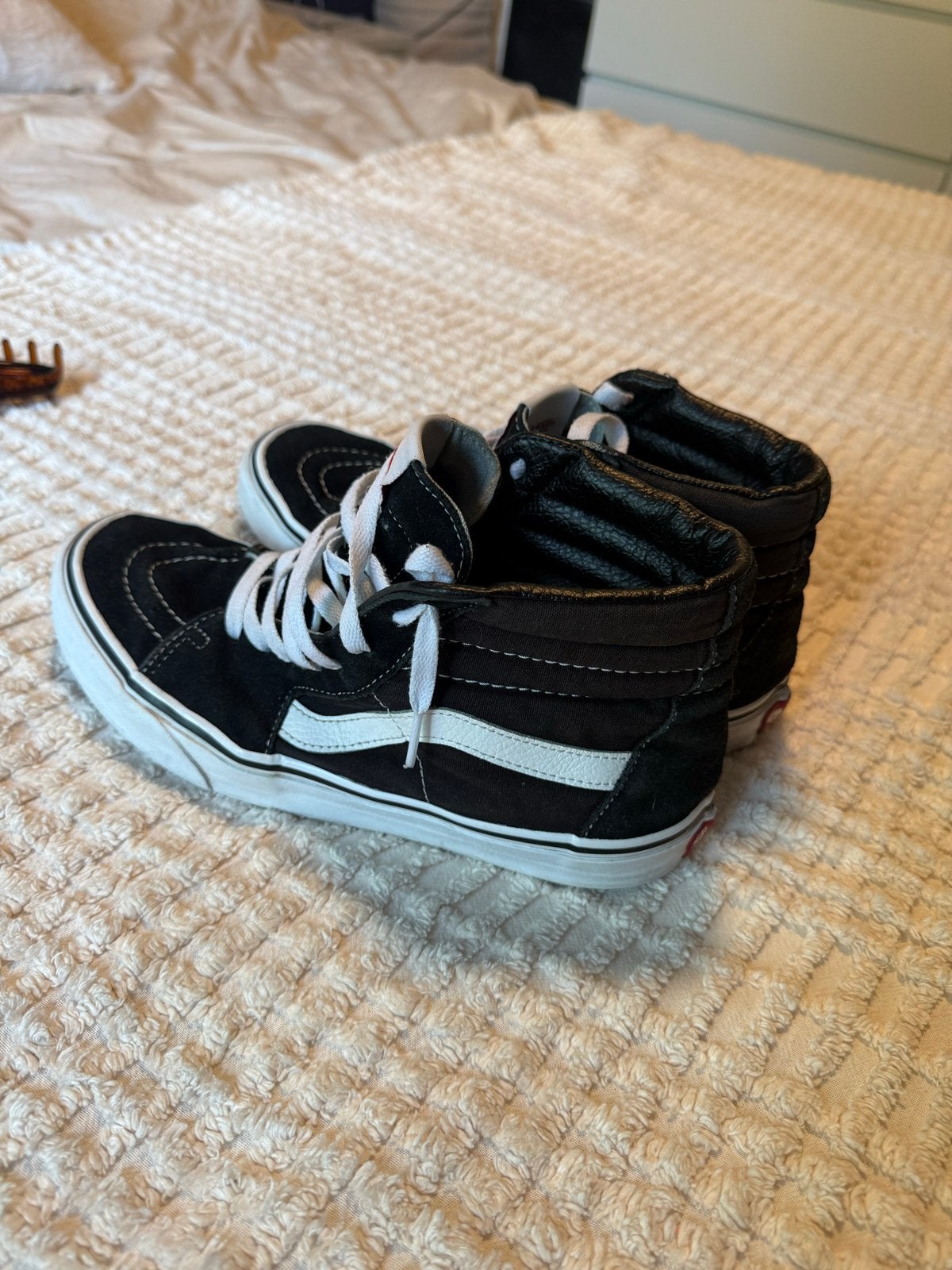 Vans Sk8-Hi sneakers - Zwart - Maat 41, Ophalen, Gedragen, Zwart, Sneakers of Gympen