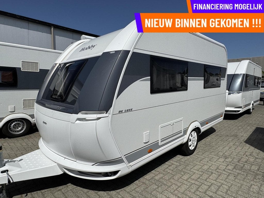 Hobby 400 SFE DE LUXE, FRANSBED, TREINZIT, MOVER,CASS.LUIFEL, Caravans en Kamperen, Mover, Hobby, Bedrijf, Treinzit