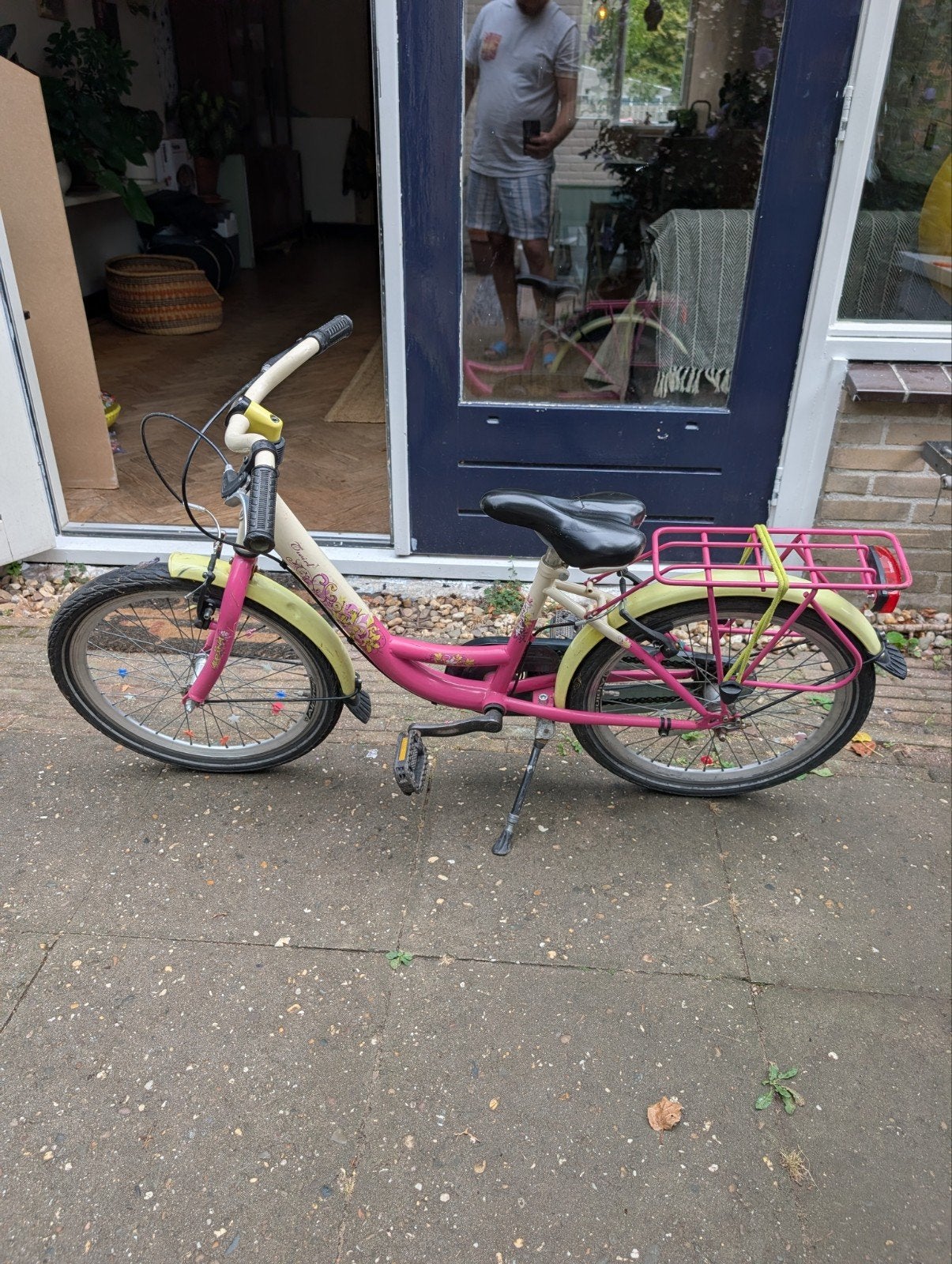 19 inch kinderfiets met hand- en terugtraprem, gebruikt, Ophalen