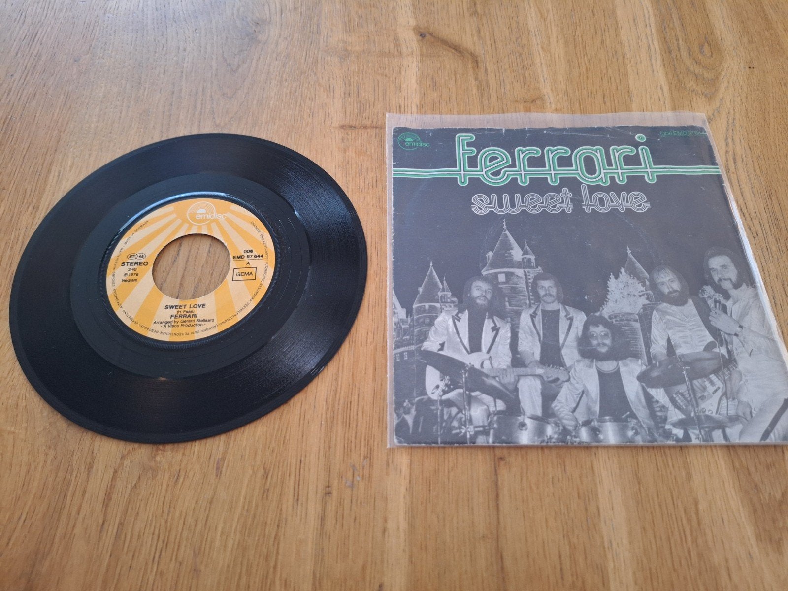 Ferrari - Sweet love, Ophalen, Gebruikt, Pop