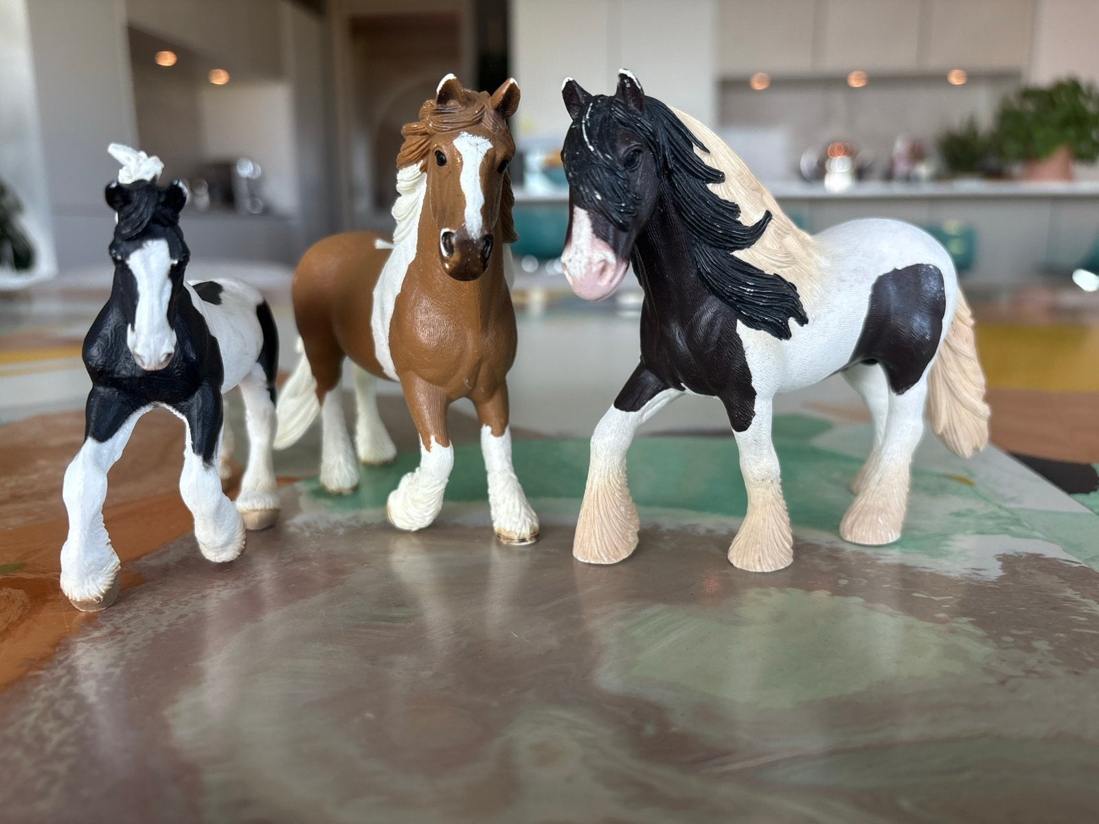 Schleich paarden set - 3 stuks, Ophalen of Verzenden, Zo goed als nieuw, Jongen of Meisje