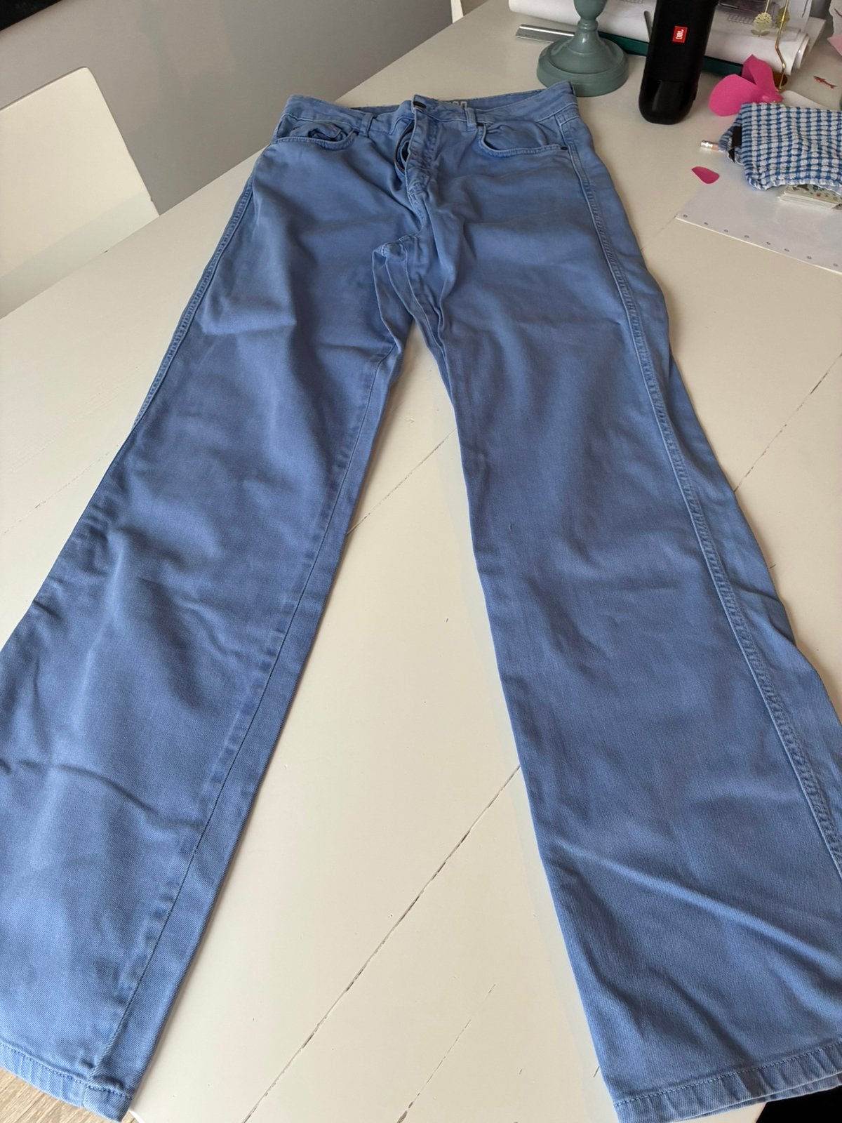 Claud9 spijkerbroek, Maat 38/40 (M), Blauw, Ophalen of Verzenden, Zo goed als nieuw