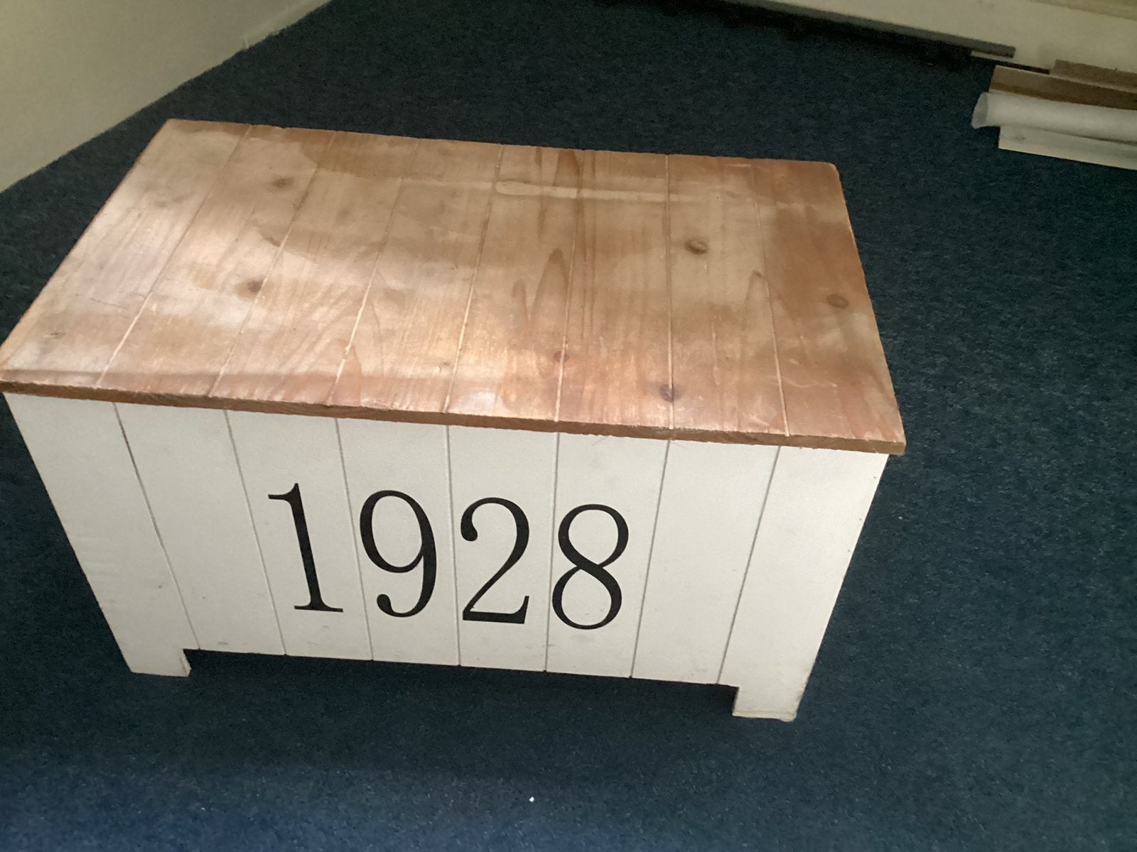 Dekenkist/opbergkist, Huis en Inrichting, Woonaccessoires | Kisten, Ophalen, Zo goed als nieuw, 50 tot 100 cm, Minder dan 50 cm