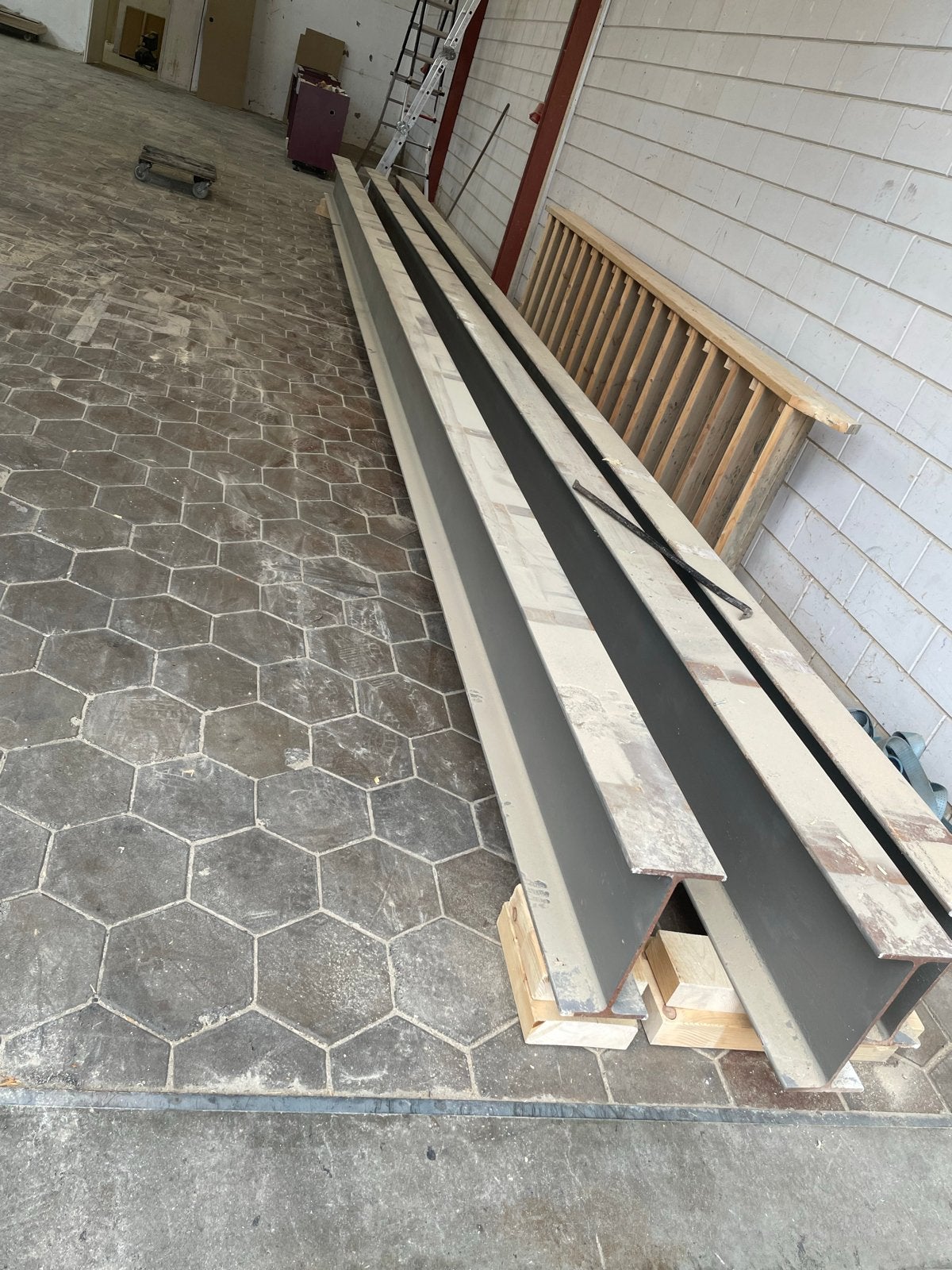Stalen IPE Balken - 9,4m lang, 36x16cm, Ophalen, Gebruikt, IJzer