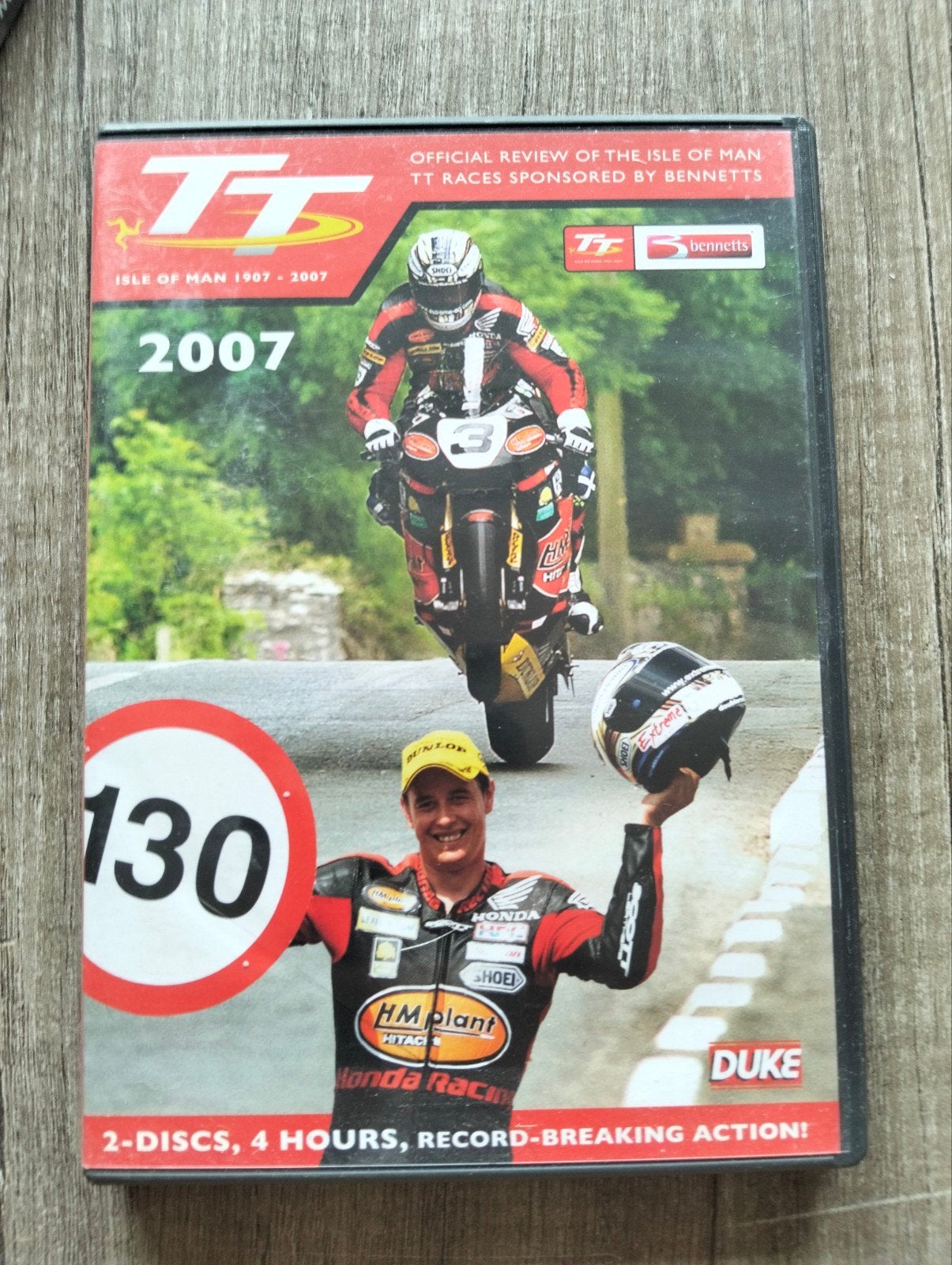 TT Isle of Man 2007 Official Review DVD - 2 Discs, Alle leeftijden, Inclusief doosje, Ophalen of Verzenden, Gebruikt