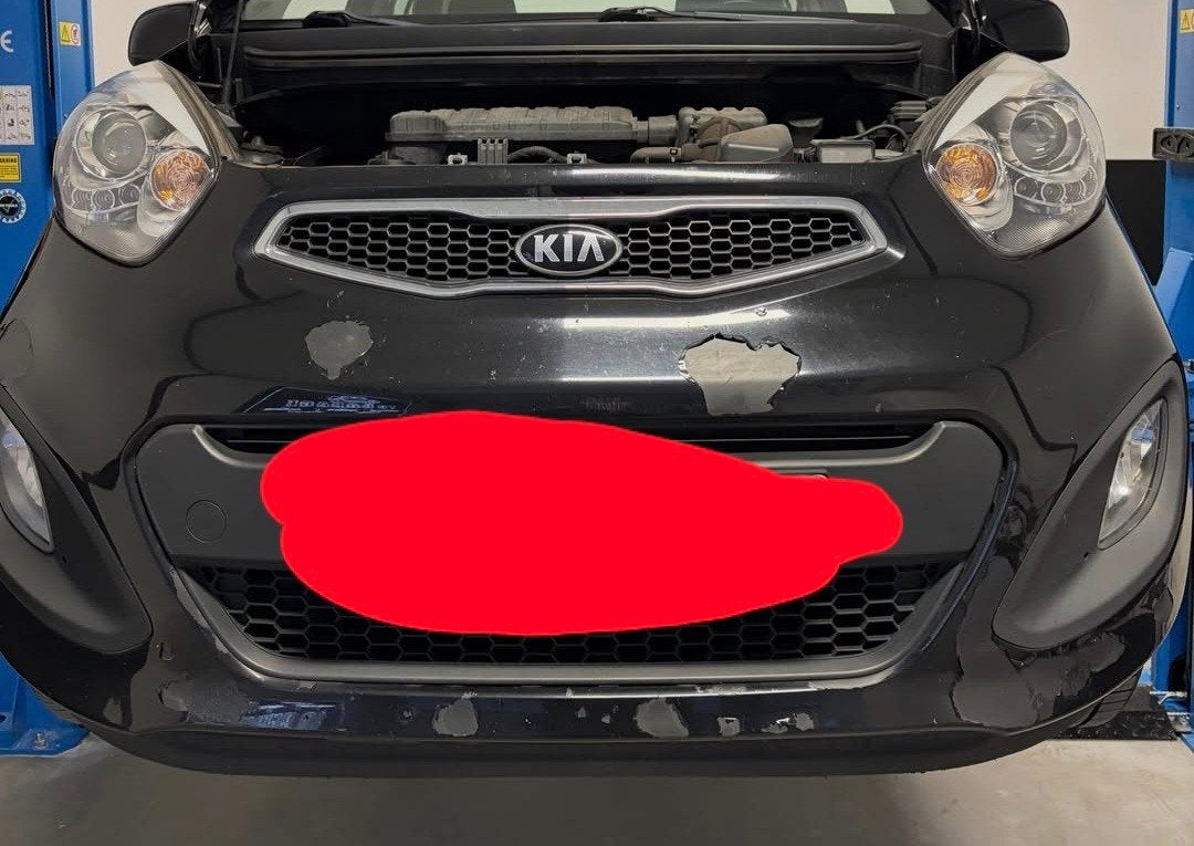 Gebruikte KIA picanto voorbumper - Ideaal om over te spuiten, Auto-onderdelen, Ophalen, Voor, Kia, Bumper