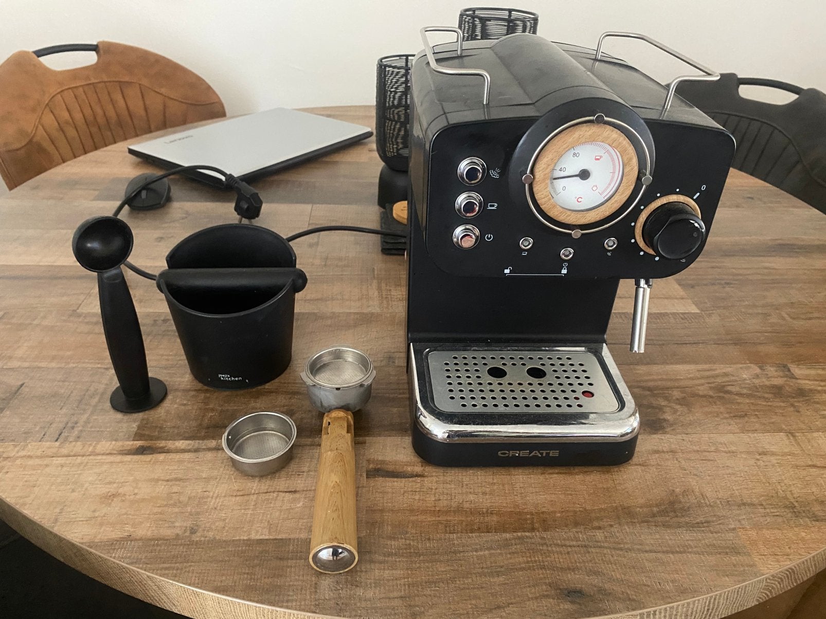 Espresso-koffiezetapparaat - THERA RETRO, Witgoed en Apparatuur, Koffiezetapparaten, Ophalen, Gebruikt, Koffiemachine, 4 tot 10 kopjes