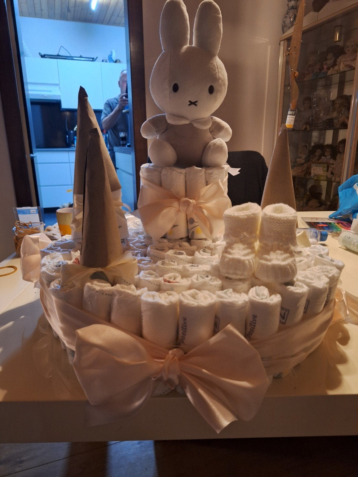 Bumba en Nijntje Luierkasteel - Kraamcadeau, Ophalen of Verzenden, Nieuw, Kraamcadeau