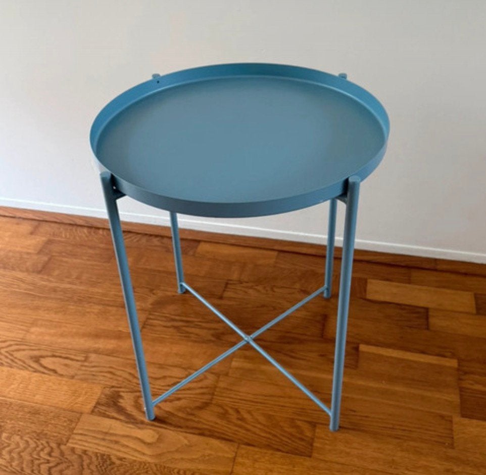 Ikea Gladom bijzettafel met dienblad, Ophalen, Zo goed als nieuw