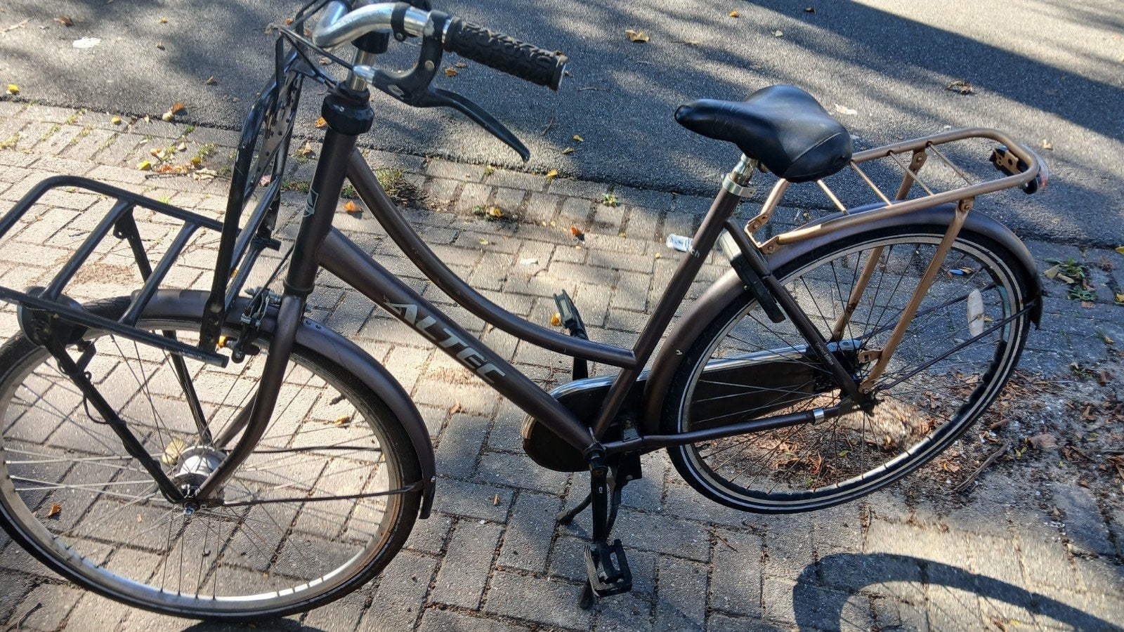 Altec fiets met voordrager en terugtraprem, Overige merken, Terugtraprem, Gebruikt, Ophalen of Verzenden