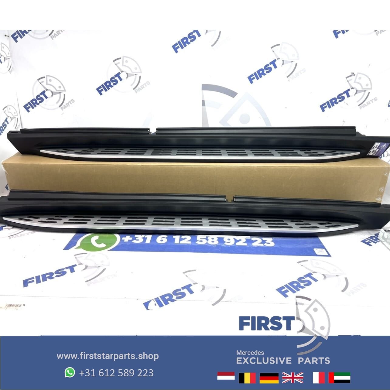 W167 V167 C167 GLE AMG ZIJSKIRTS SET DORPEL LIJSTEN TREEPLAN, Gebruikt, -, Ophalen of Verzenden, Bumper