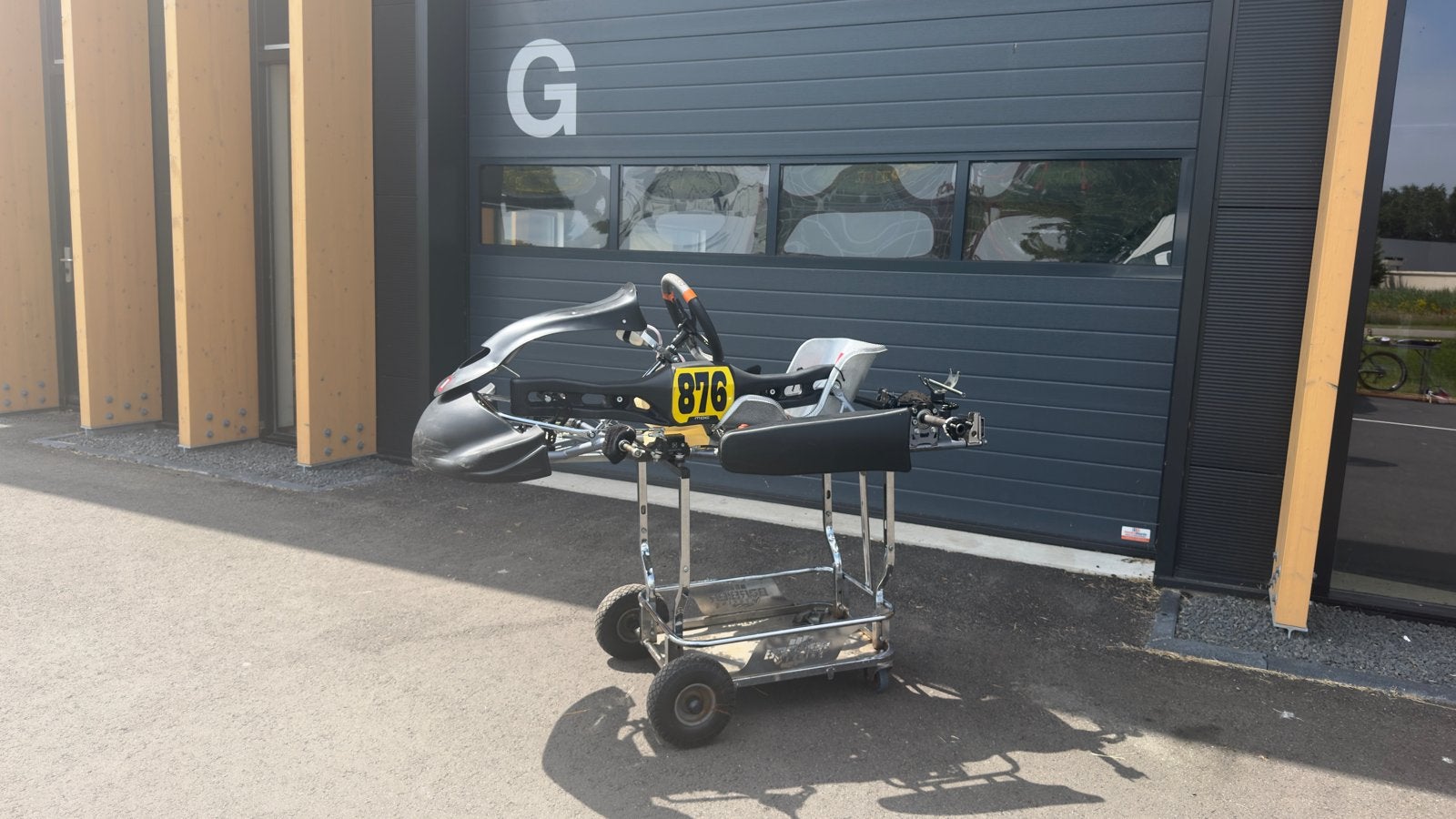 KR Mini Kart Chassis 2024 - Kaarsrecht met AS4, Ophalen, Gebruikt, Kart