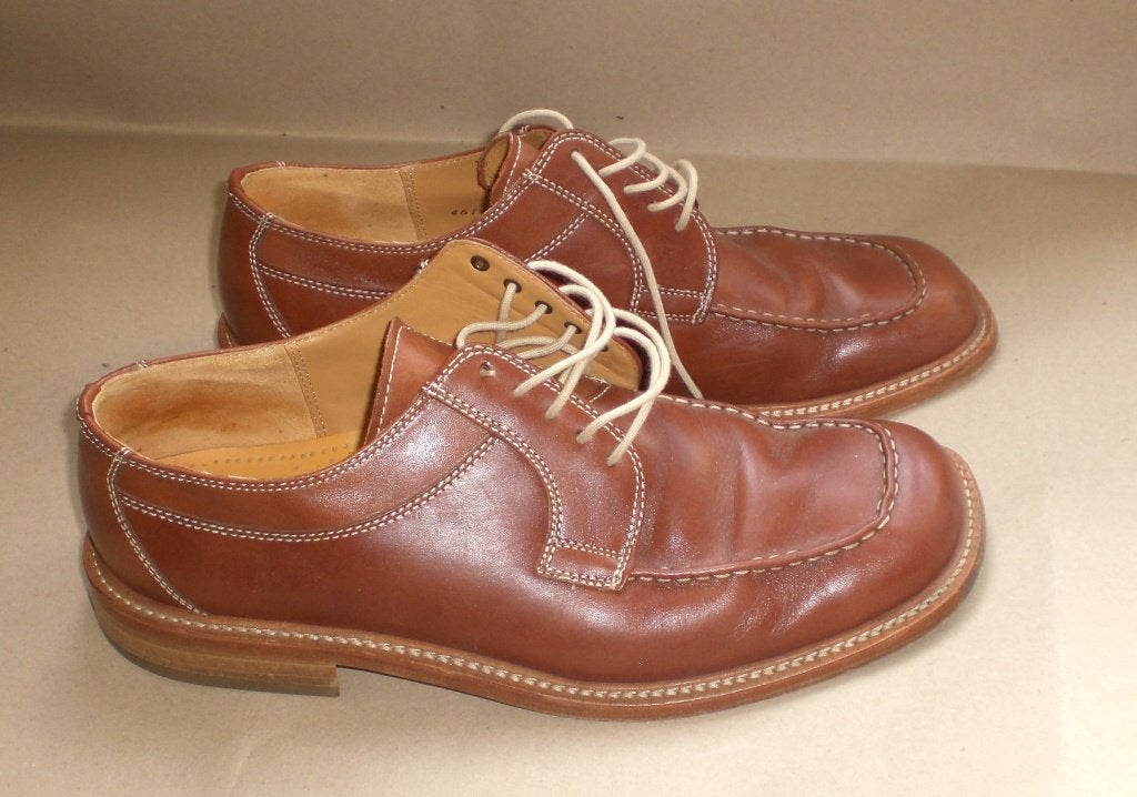 veterschoenen maat 43 merk : Manz, Bruin, Ophalen of Verzenden, Zo goed als nieuw, Veterschoenen