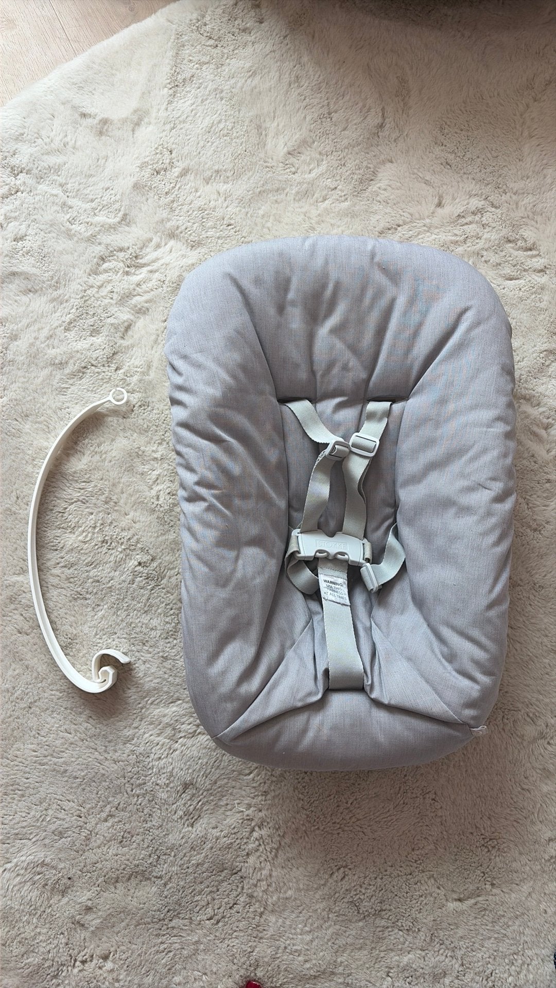 Stokke New born set grey - tripp trapp, Ophalen of Verzenden, Zo goed als nieuw, Overige typen