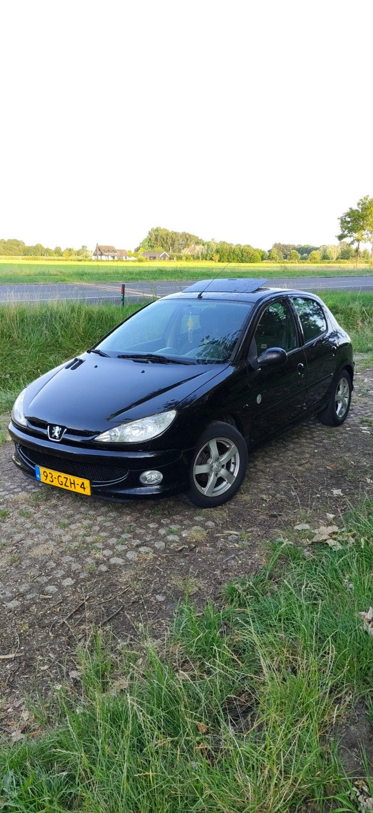 Peugeot 206 1.4 5D 2008 Zwart, Auto's, Peugeot, Particulier, Airbags, Airconditioning, Android Auto, Apple Carplay, Bluetooth