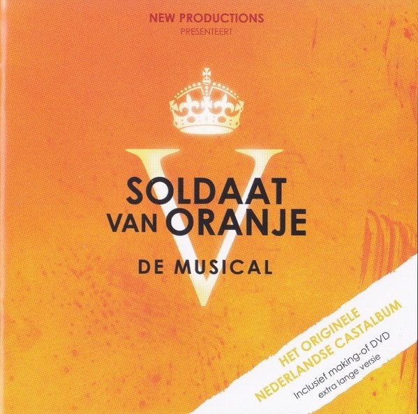 Musical C.D. 2011) Soldaat van Oranje. De Musical, Musical, Ophalen of Verzenden, Zo goed als nieuw, Inclusief doosje