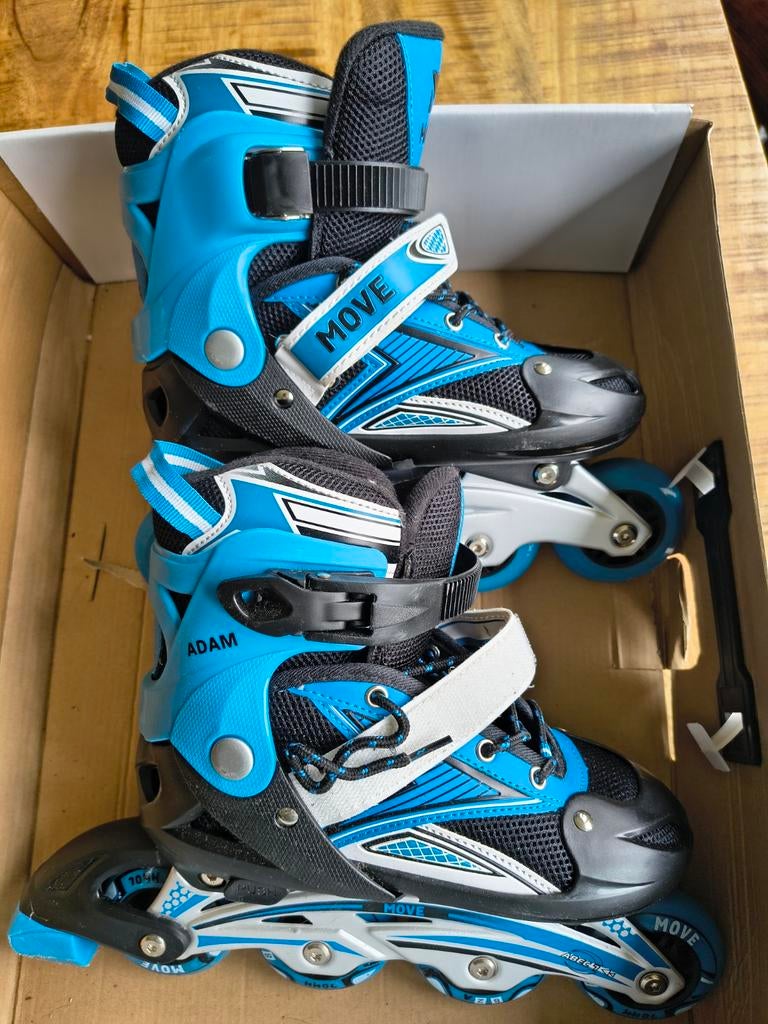 Inline skates +bescherming/skeelers/verstelbaar maat 34 - 37, Overige merken, Verstelbaar, Kinderen, Ophalen of Verzenden