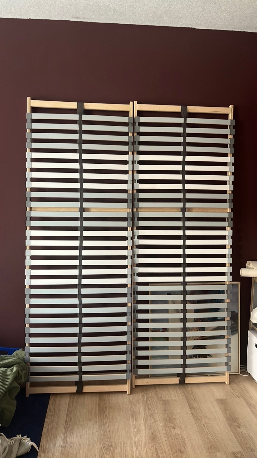 Latten bodem twijfelaar, 2 keer 70x200. gratis afhalen, Huis en Inrichting, Slaapkamer | Matrassen en Bedbodems, Ophalen, 140 cm