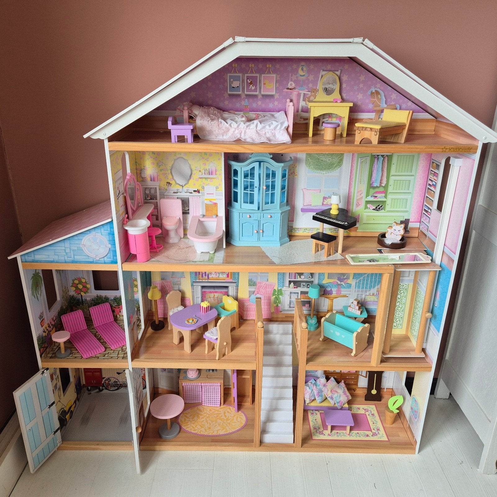 Kidkraft Barbie huis / poppenhuis, Kinderen en Baby's, Speelgoed | Poppenhuizen, Ophalen, Poppenhuis